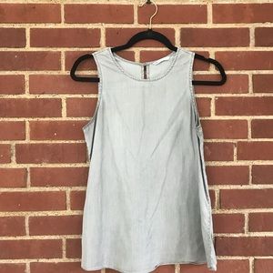 Gap Grey washed-out tank